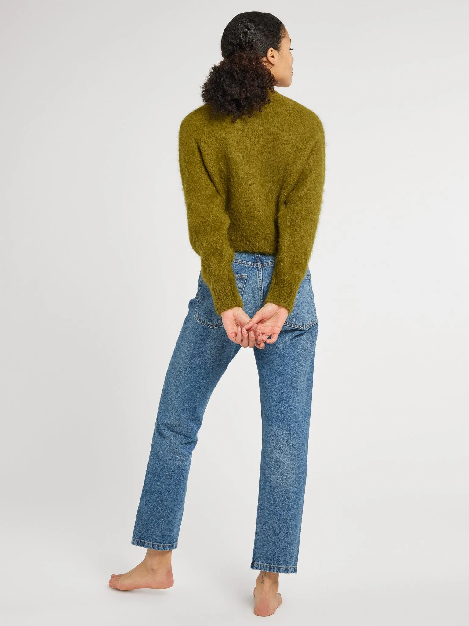Priscilla Cardigan in Moss Classic Mood