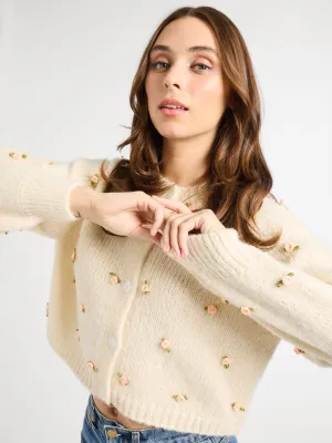 Priscilla Cardigan in Rosette Soft Life
