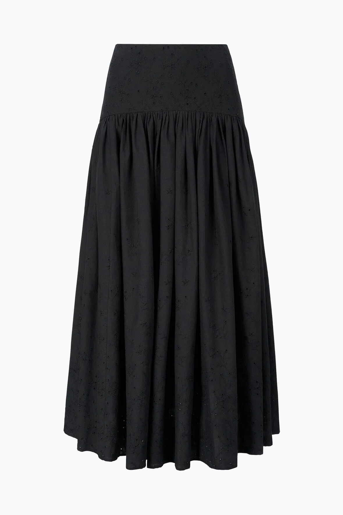 PROCIDA SKIRT | BLACK EYELET close bond