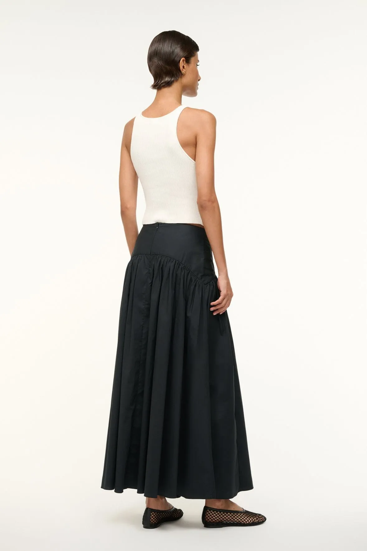 PROCIDA SKIRT | BLACK skin soft
