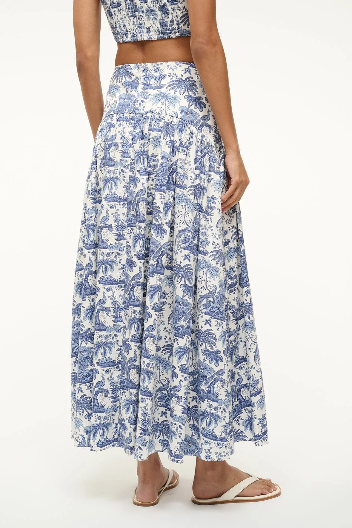 PROCIDA SKIRT | BLUE TOILE fine detail