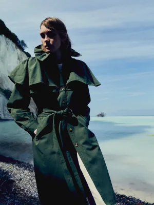 Renata Trench in Olive forest path