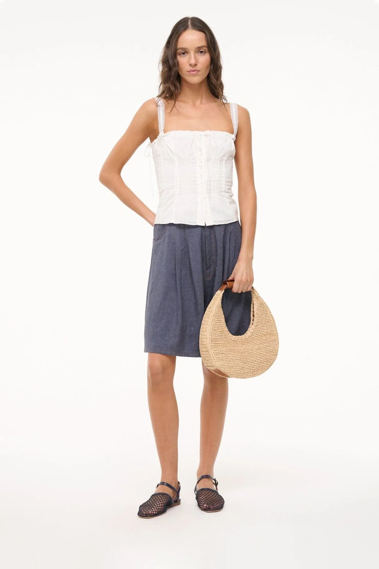 RETE SANDAL | NAVY NETTING outdoor comfort