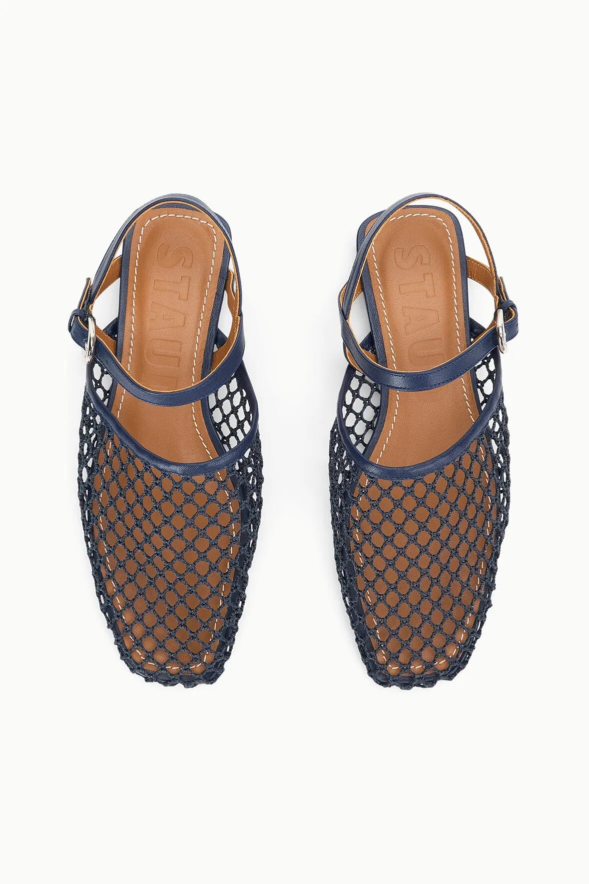 RETE SANDAL | NAVY NETTING relaxed shoe