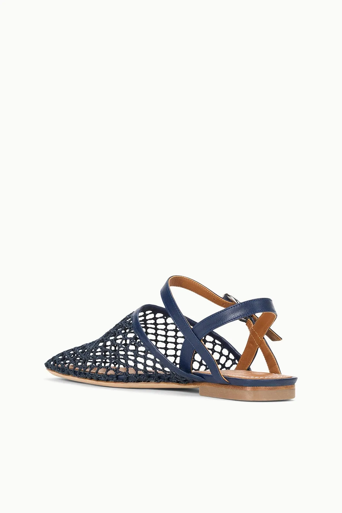 RETE SANDAL | NAVY NETTING casual step