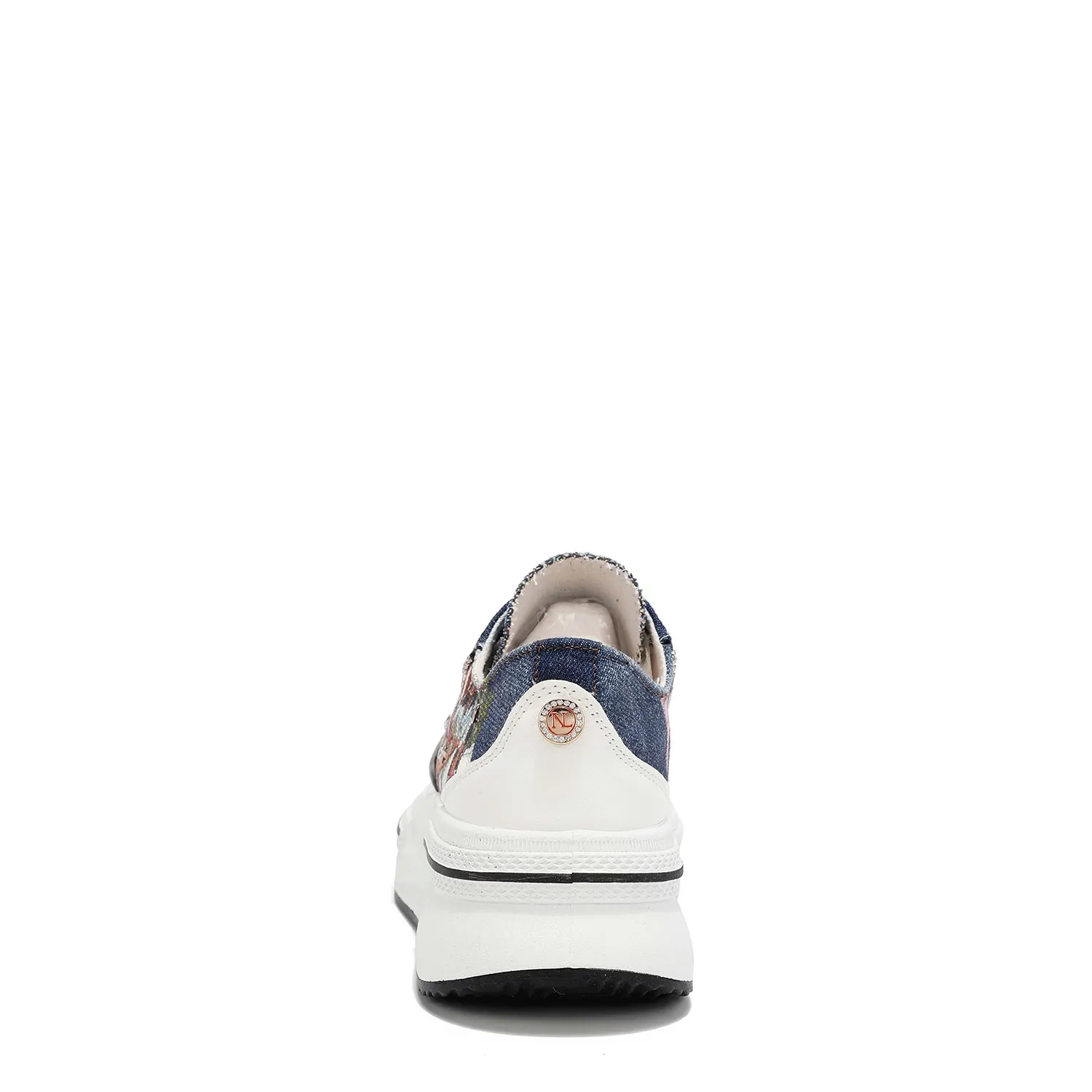 RHINESTONE PLATFORM SNEAKERS sport must