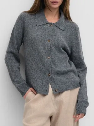 Ridley Cardigan - Grey Classic Ease
