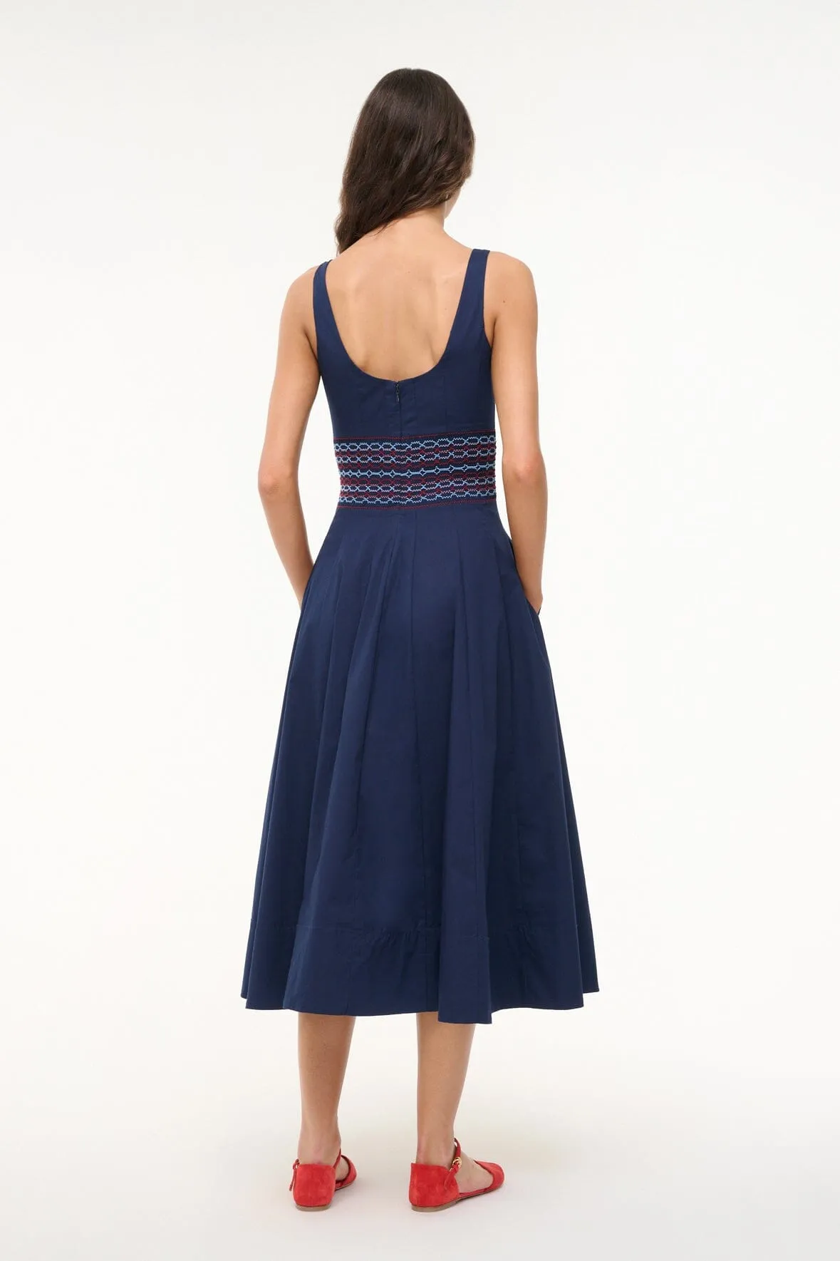 RIG DRESS | NAVY airy comfort