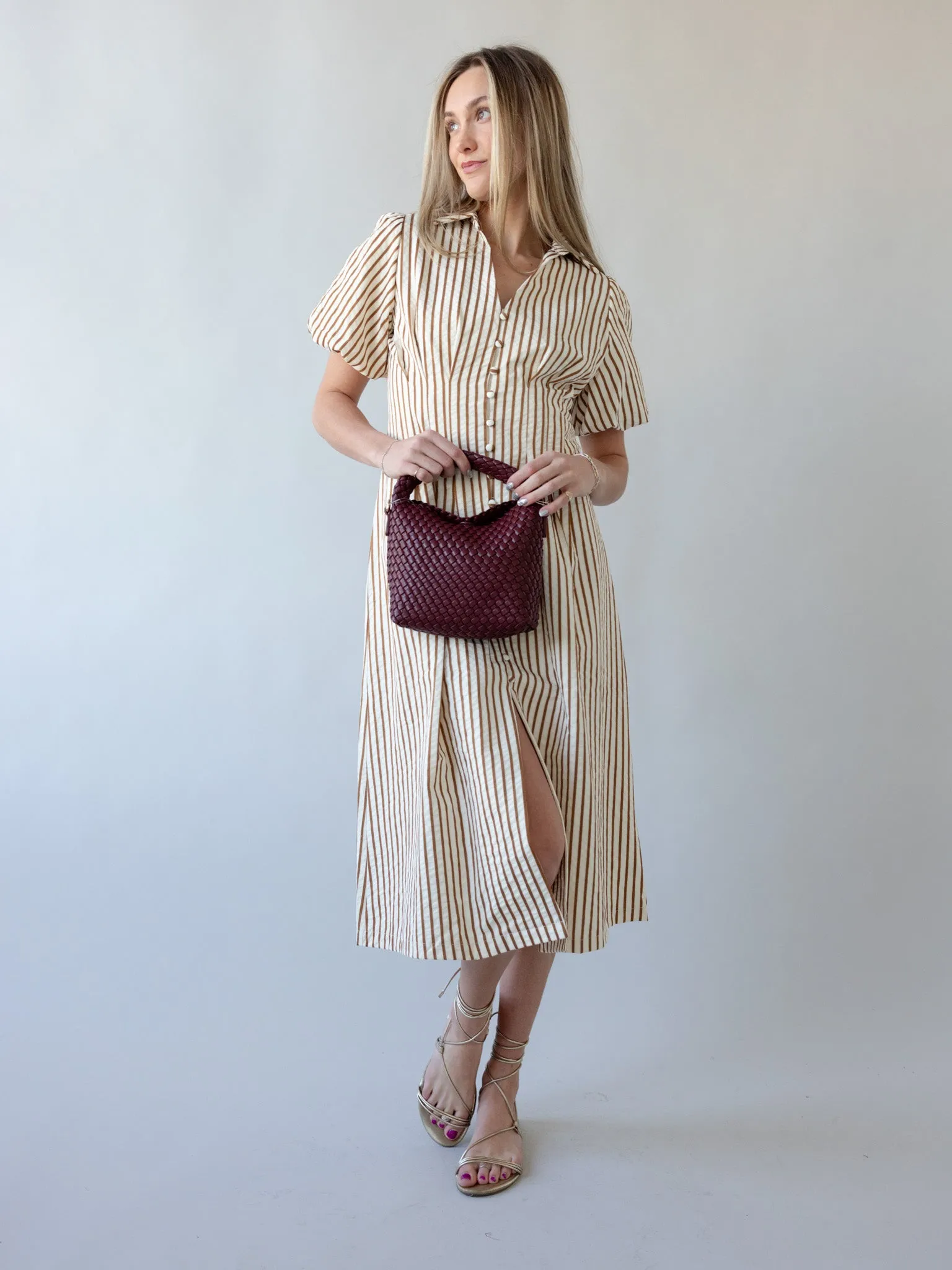 Robyn Stripe Dress dreamy vibe