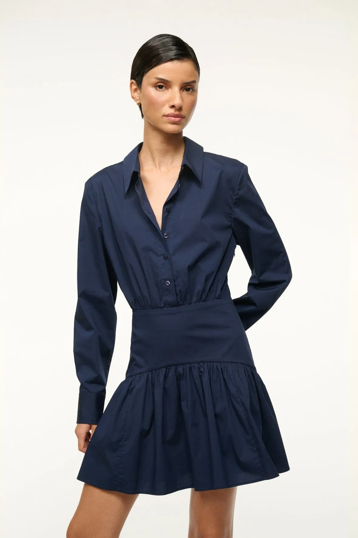 ROCCO MINI DRESS | NAVY calm glow
