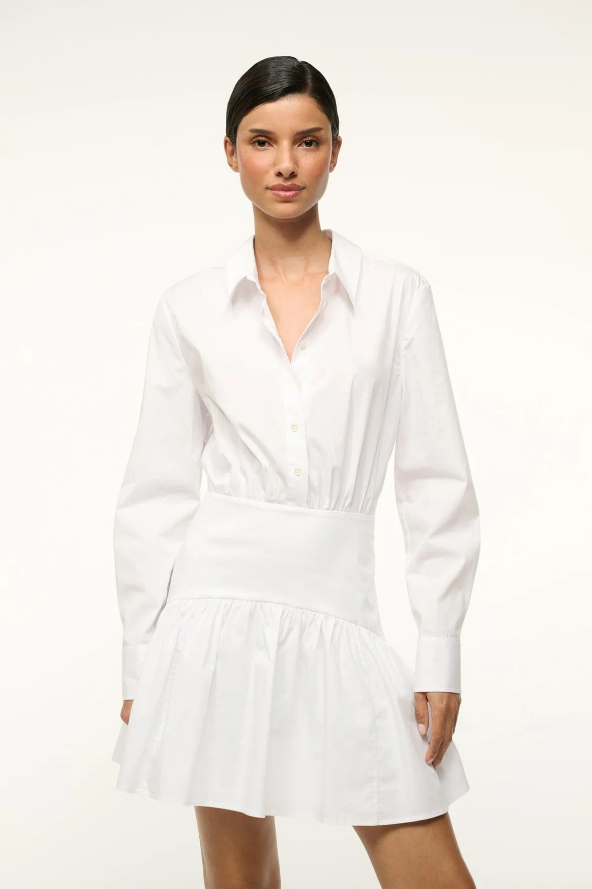 ROCCO MINI DRESS | WHITE gentle charm