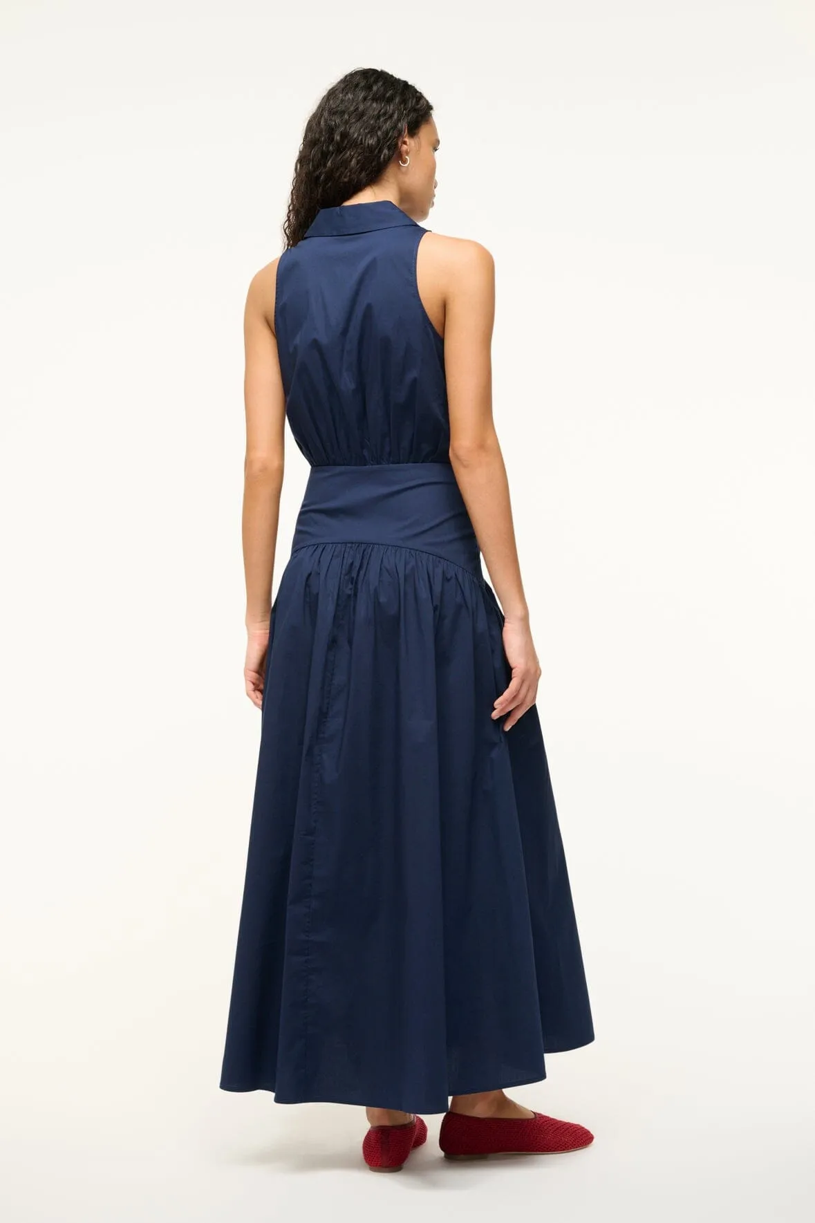 ROMY DRESS | NAVY smart charm