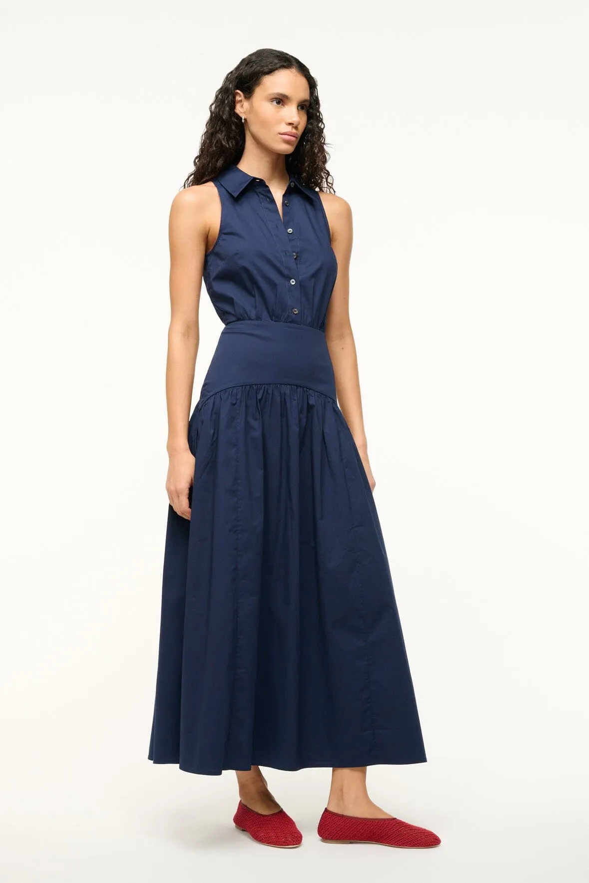 ROMY DRESS | NAVY sunny tone
