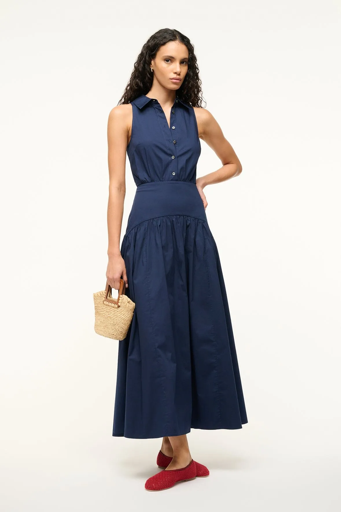 ROMY DRESS | NAVY cozy mood