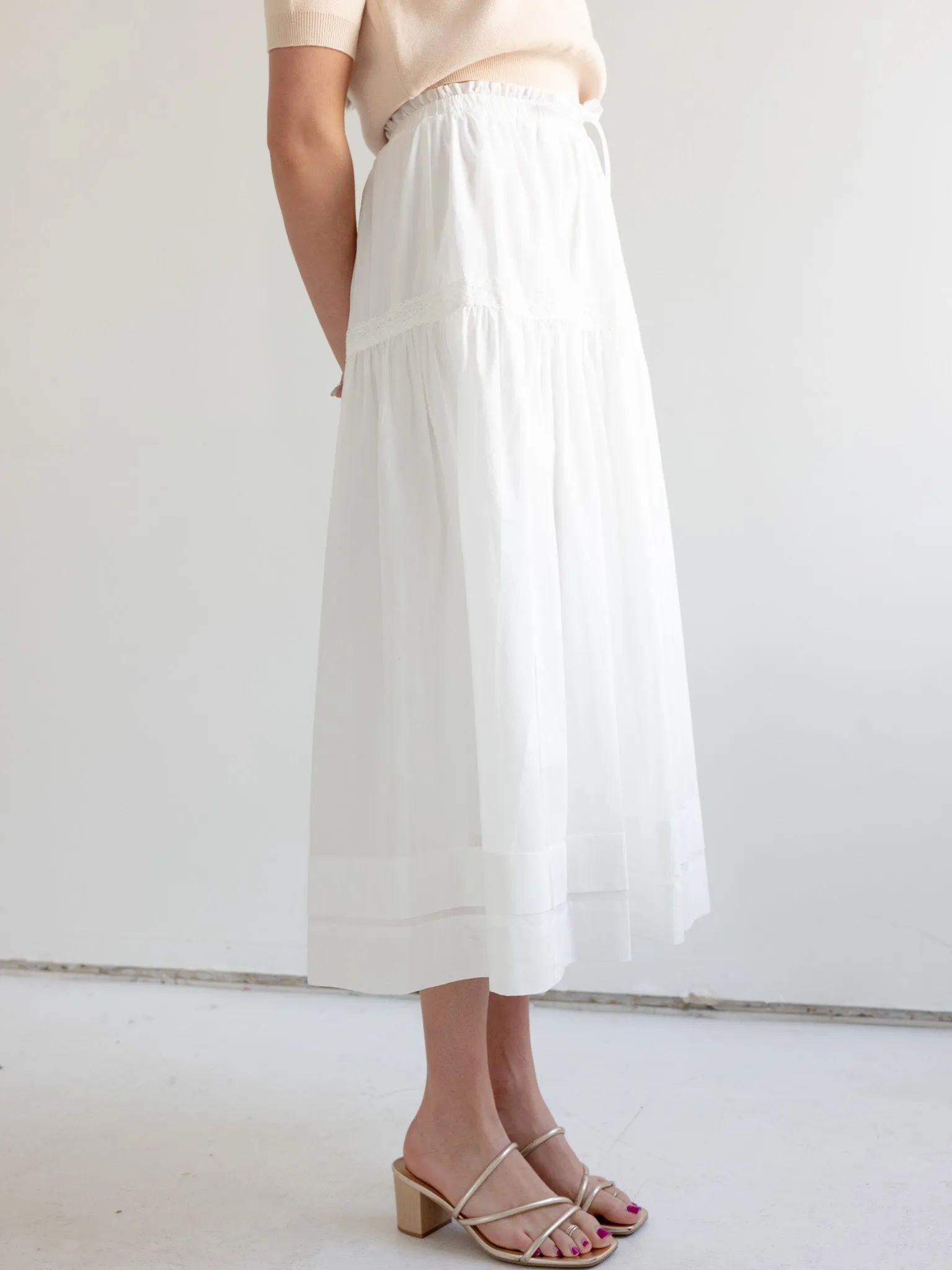 Rowan Midi Skirt youthful air