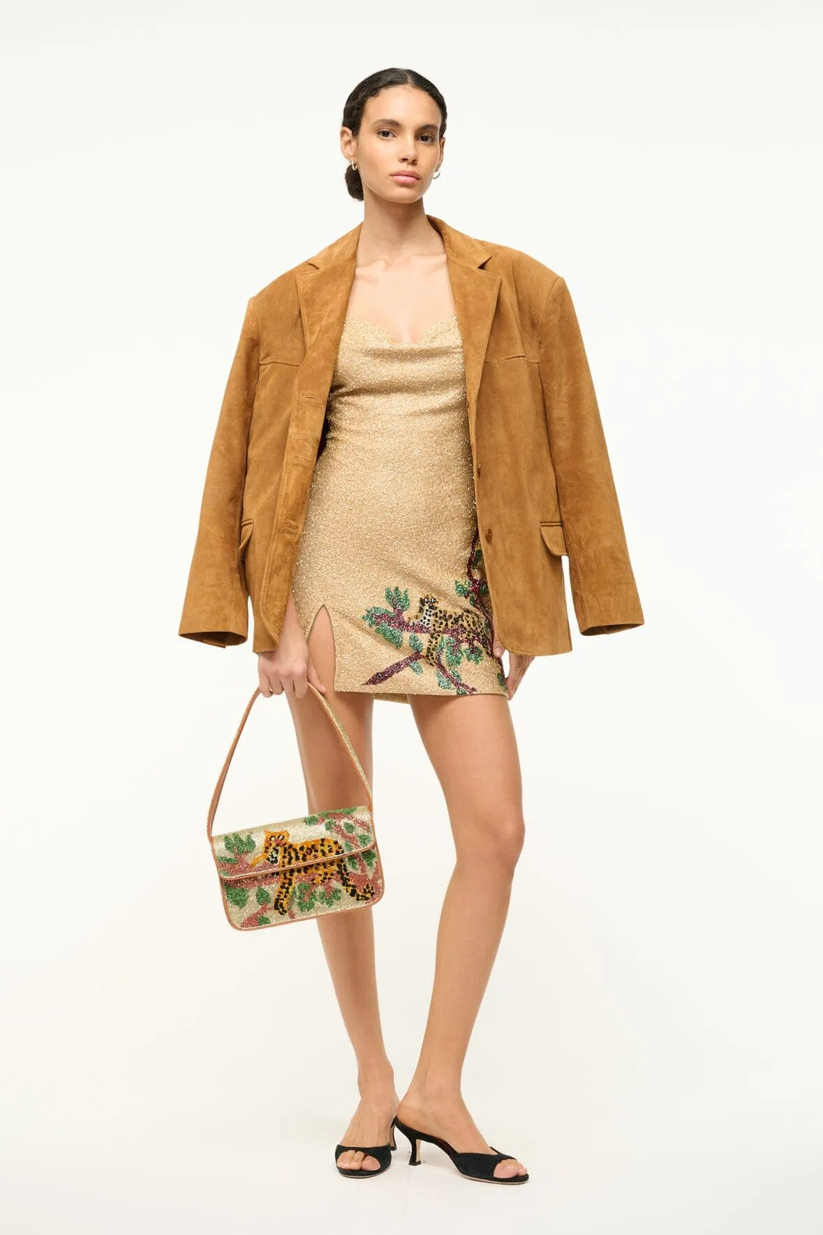 ROXY DRESS | JUNGLE LEOPARD light elegance