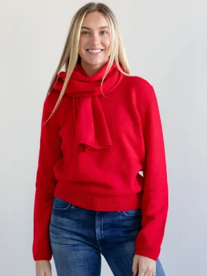Ruby Scarf Sweater Fashion Vibe