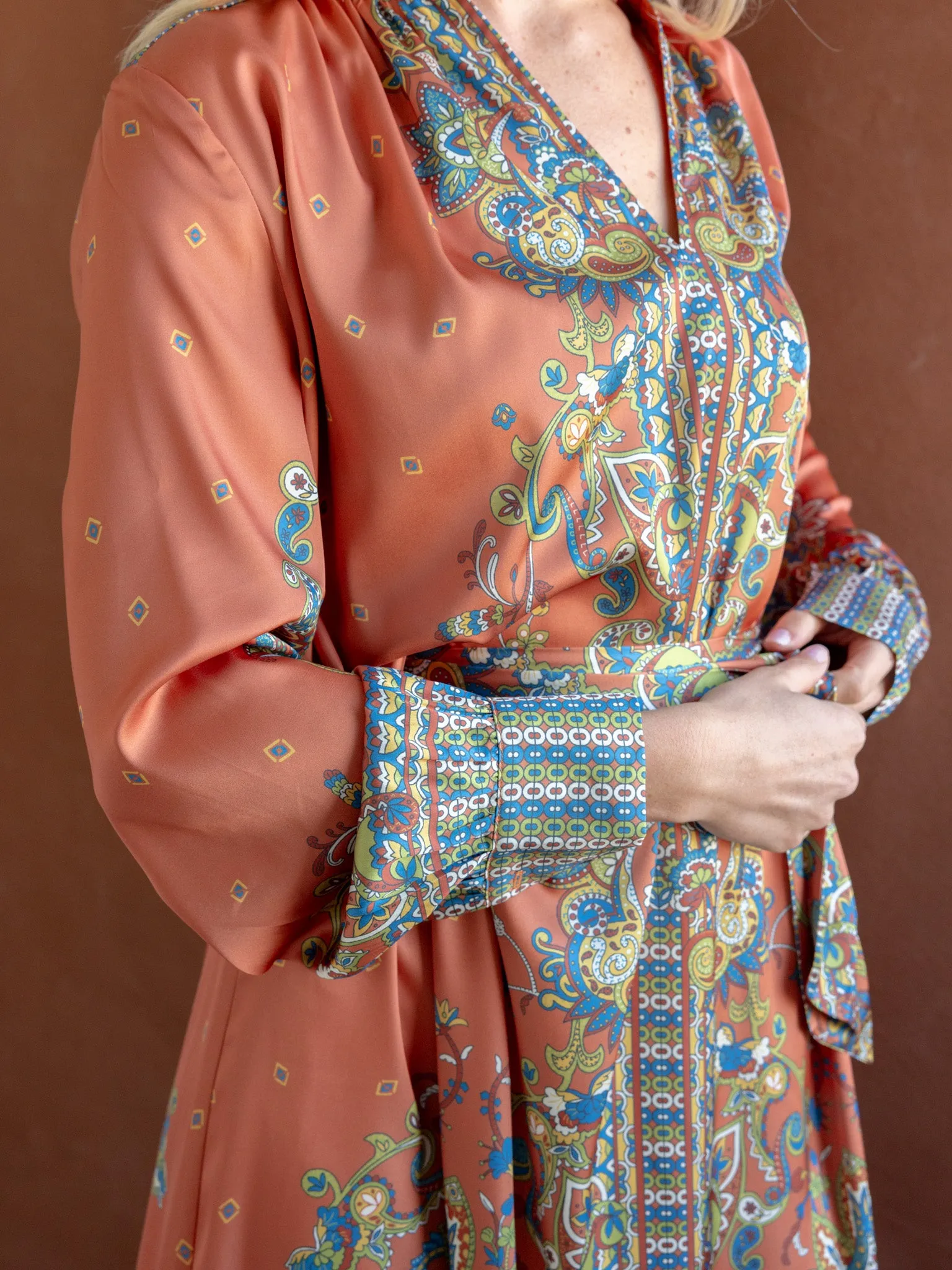 Sara Paisley Dress warm weather