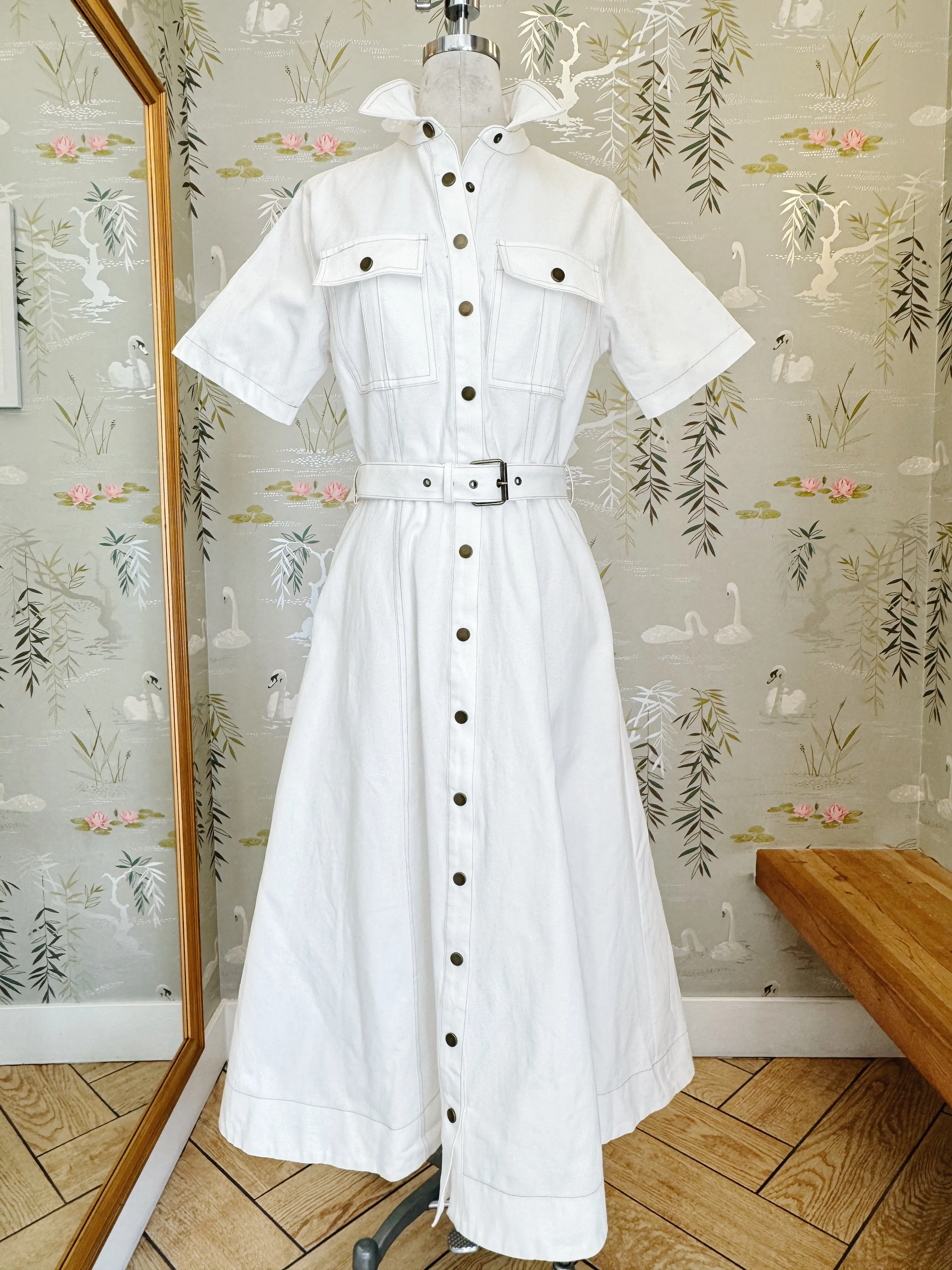 Sasha Shirt Dress trend fit