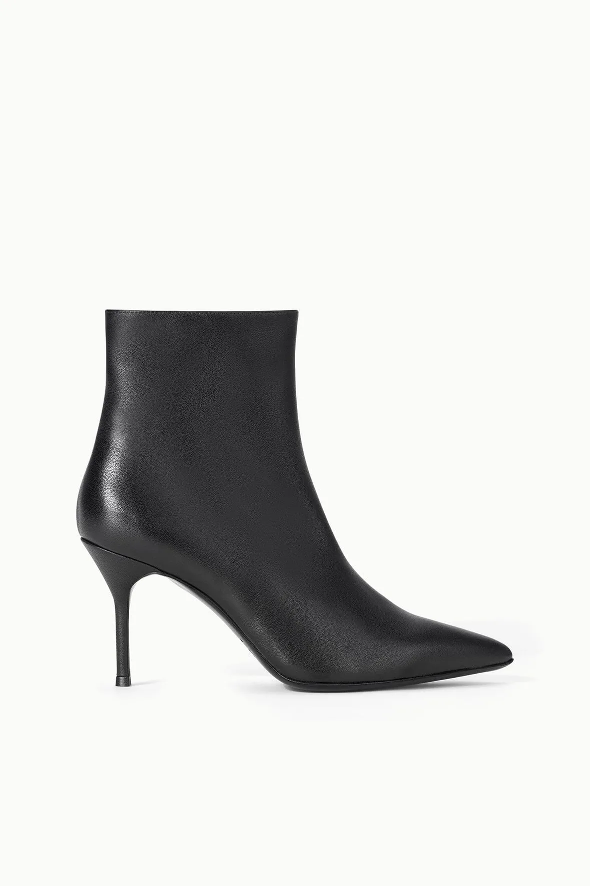 SEBASTIAN ANKLE BOOT | BLACK Leather feel