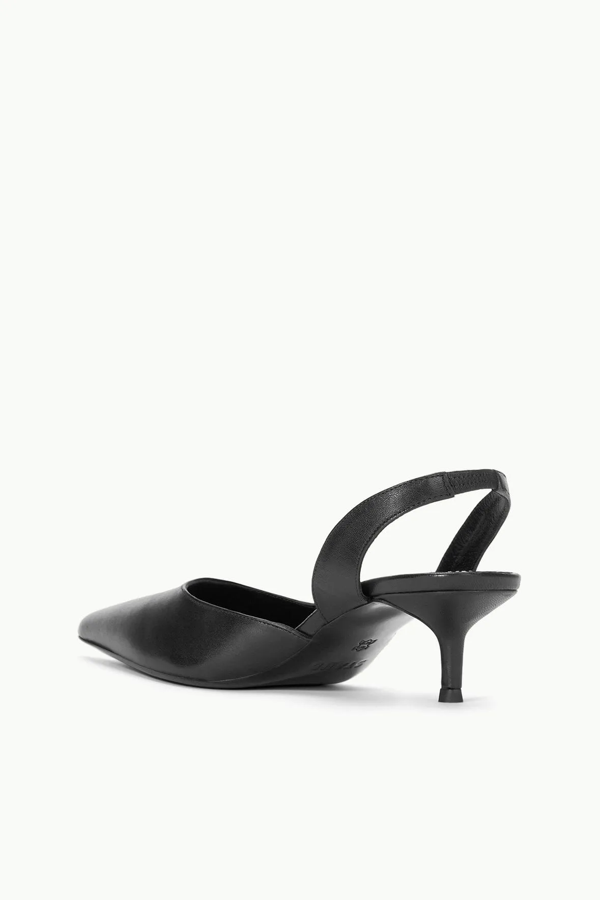 SEBASTIAN SLINGBACK | BLACK vegan choice