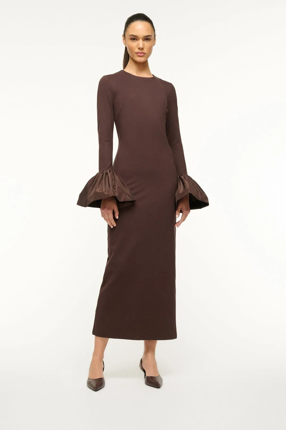 SEBASTIAN SLINGBACK | ESPRESSO natural materials