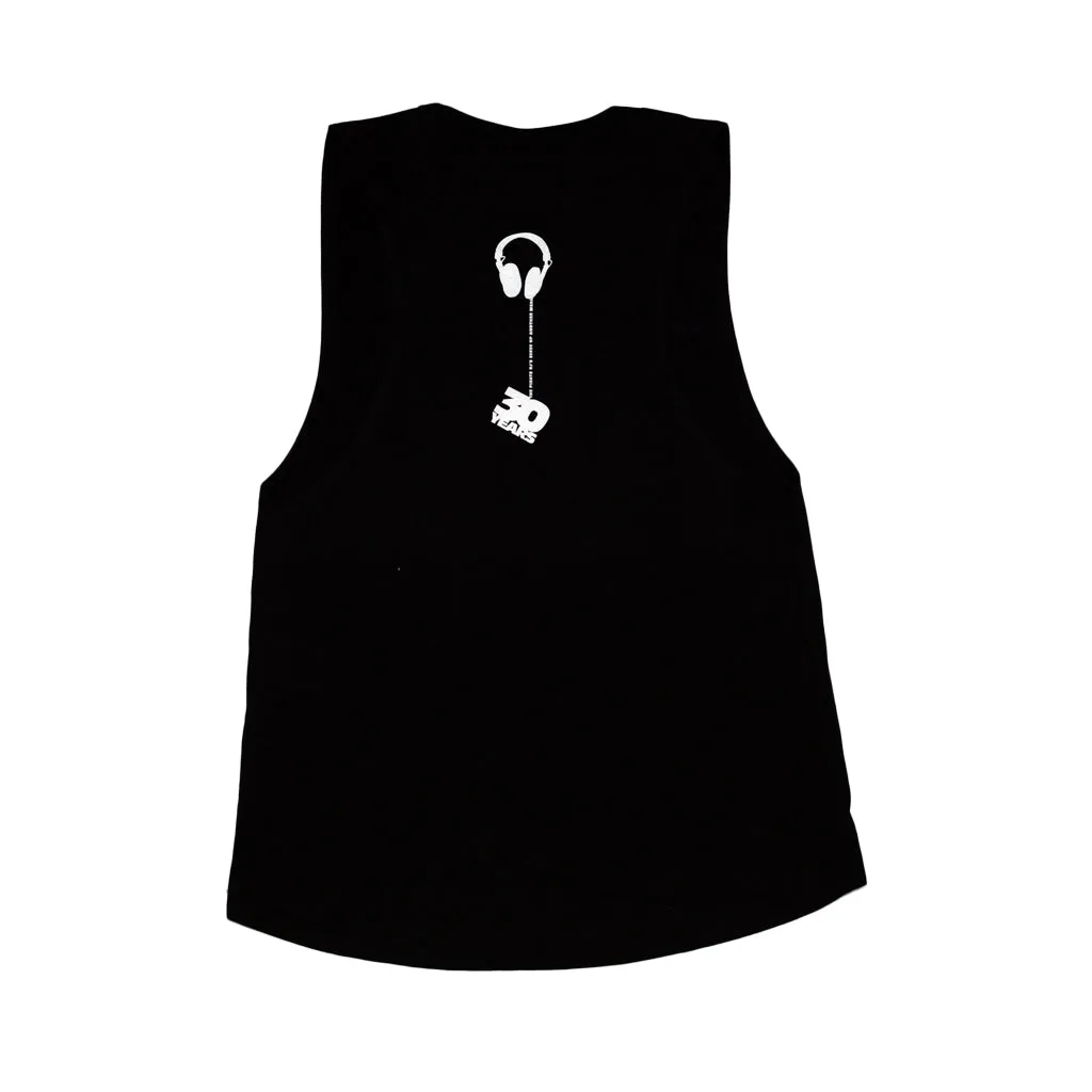 SFCA Women's Cream of Beat Flyer Tank Top Black versatile edge