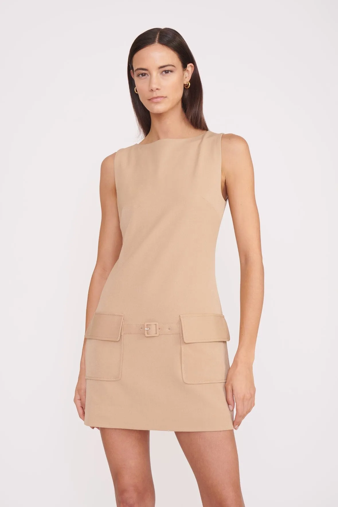 SHEILA DRESS | CAMEL luxury ease