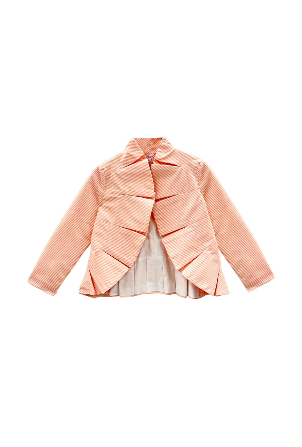 Shell Jacket - L'Orange Stripe subtle bold