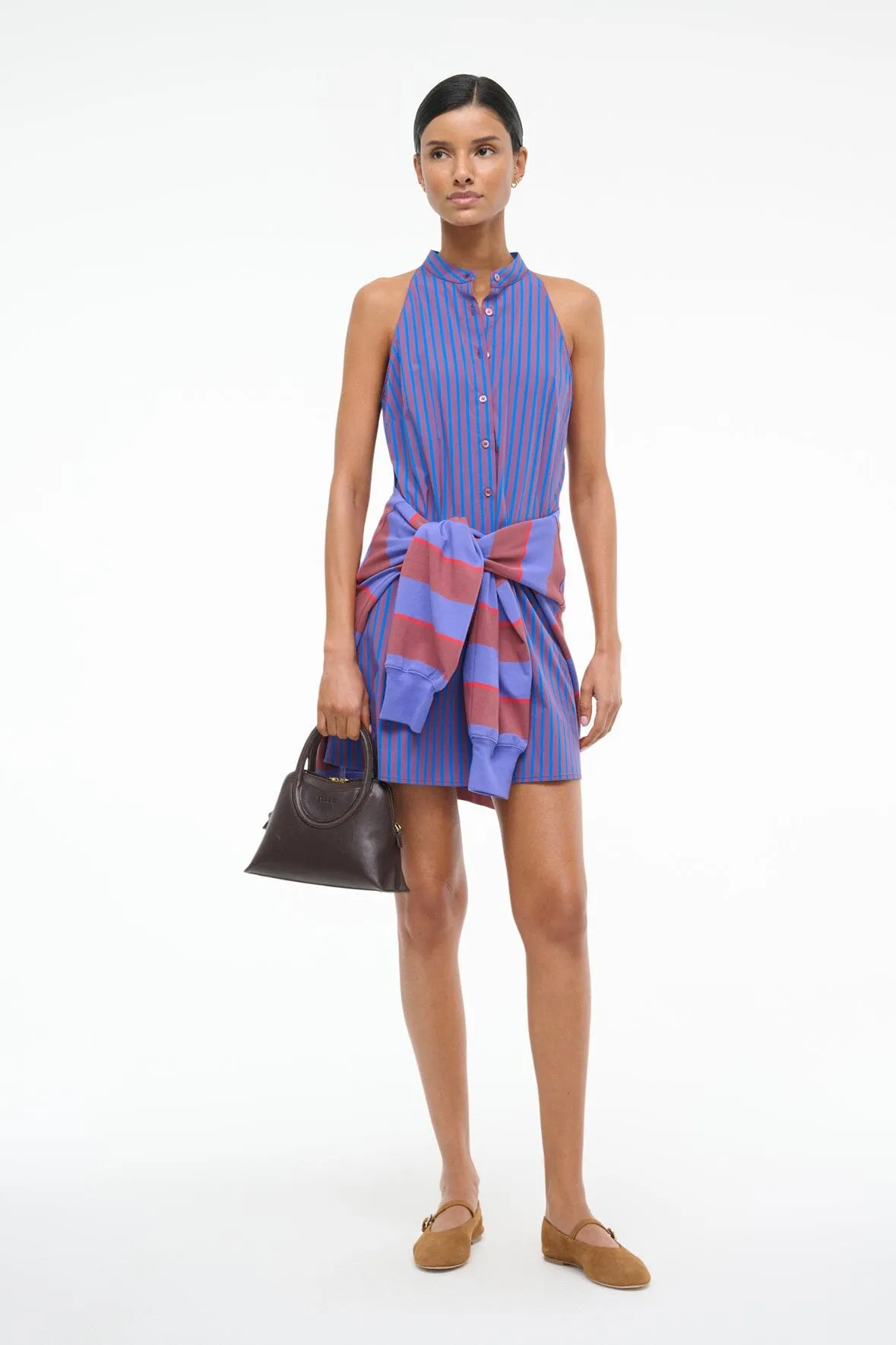 SHIRLEY MINI DRESS | ATLAS STRIPE daily glam