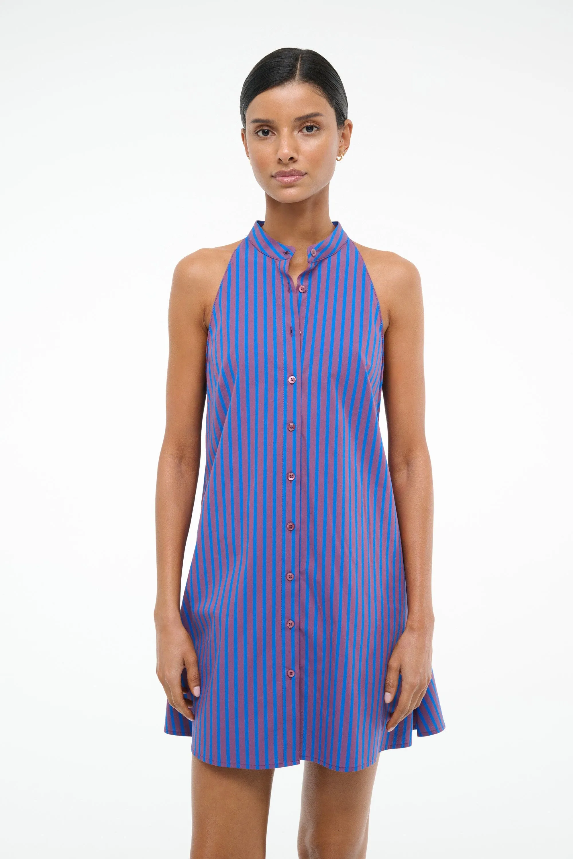 SHIRLEY MINI DRESS | ATLAS STRIPE brunch ready