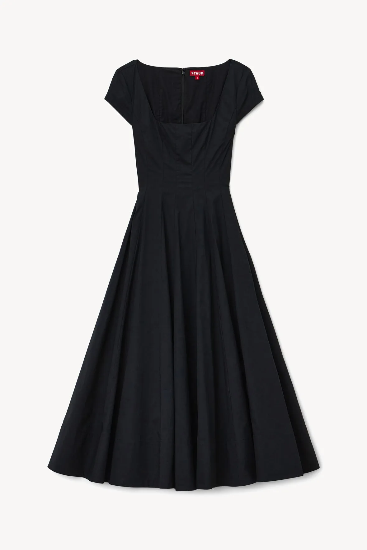 SHORT SLEEVE WELLS DRESS | BLACK feel good