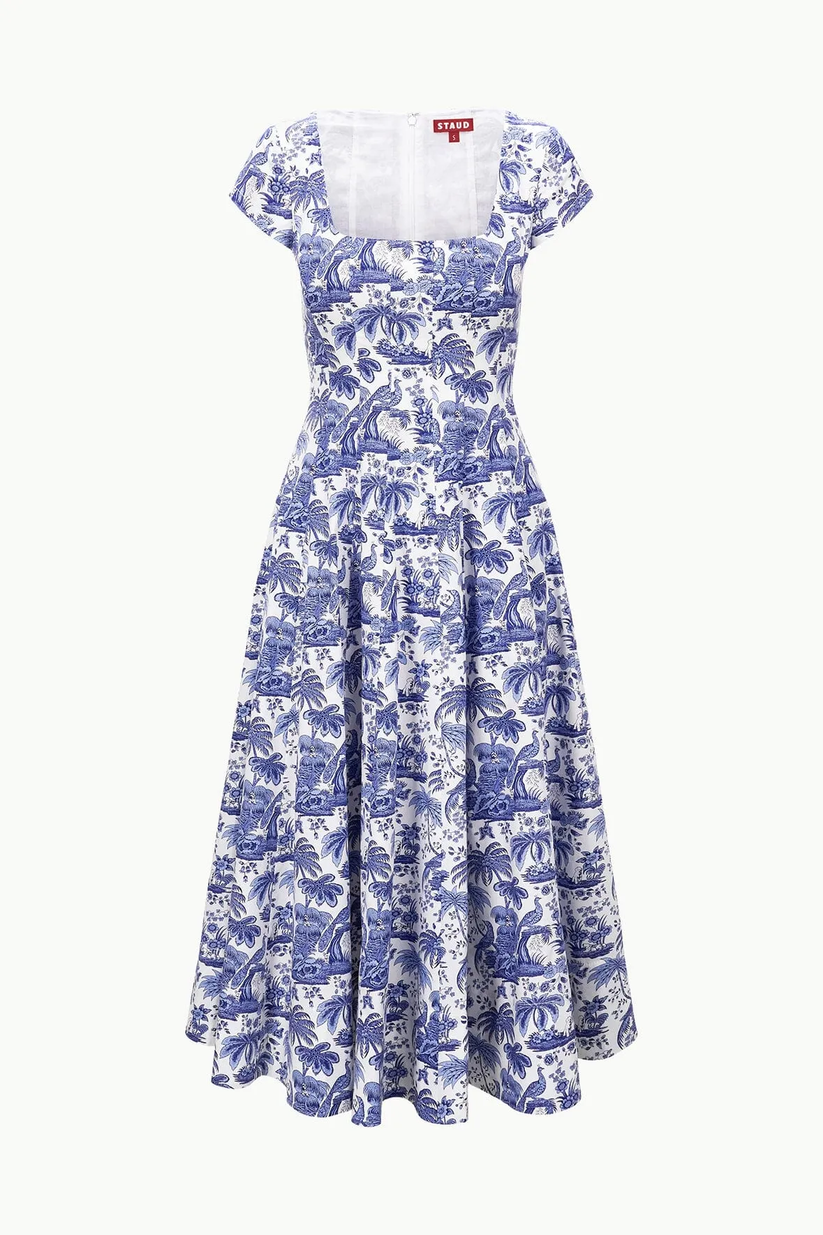 SHORT SLEEVE WELLS DRESS | BLUE TOILE summer outfit