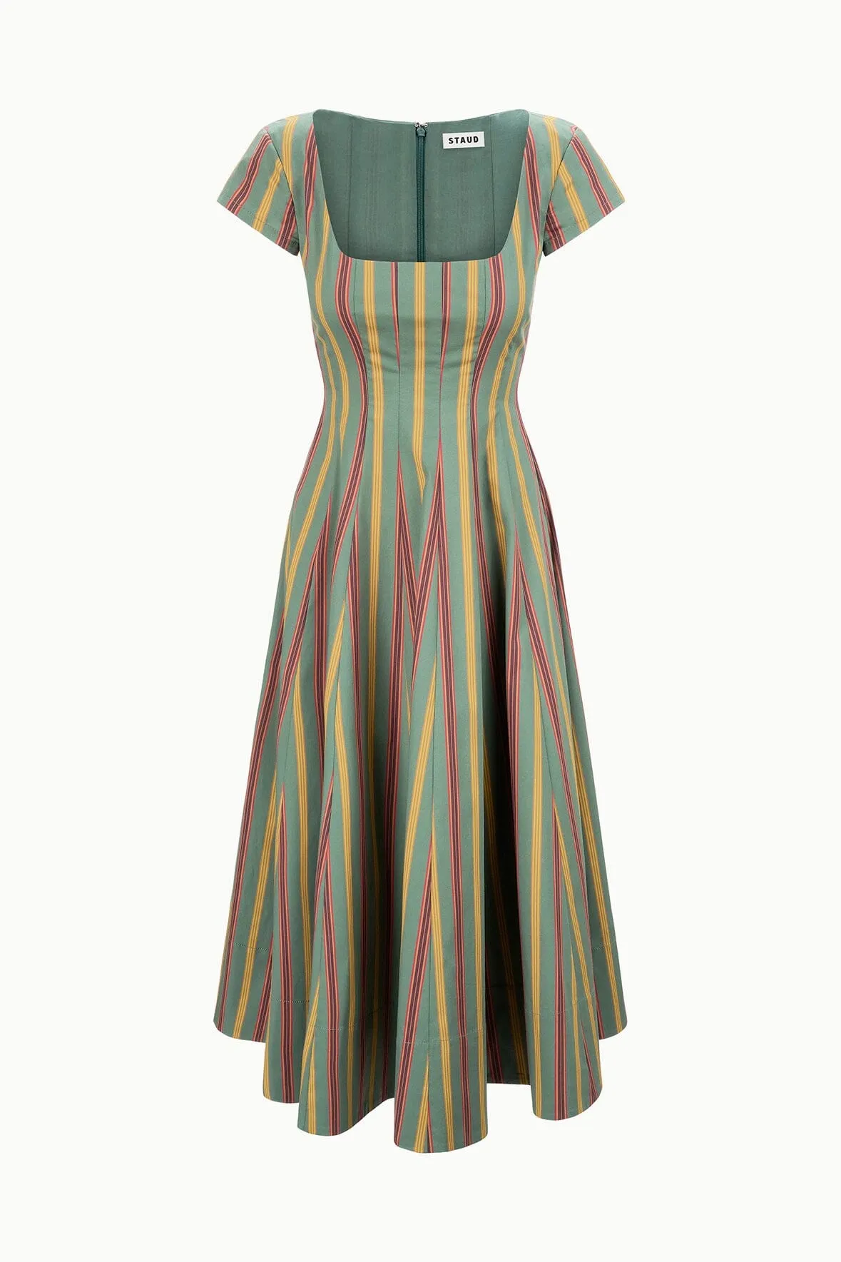 SHORT SLEEVE WELLS DRESS | TRAILBLAZER STRIPE off duty