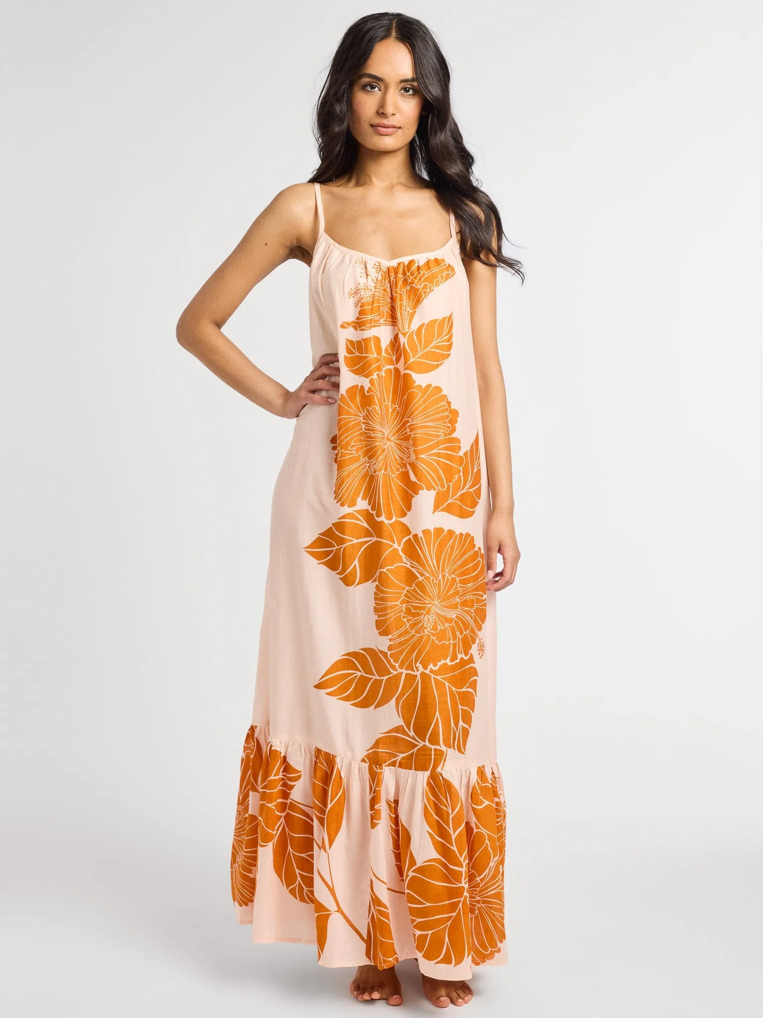 Sienna Dress in Hanalei cozy vibe