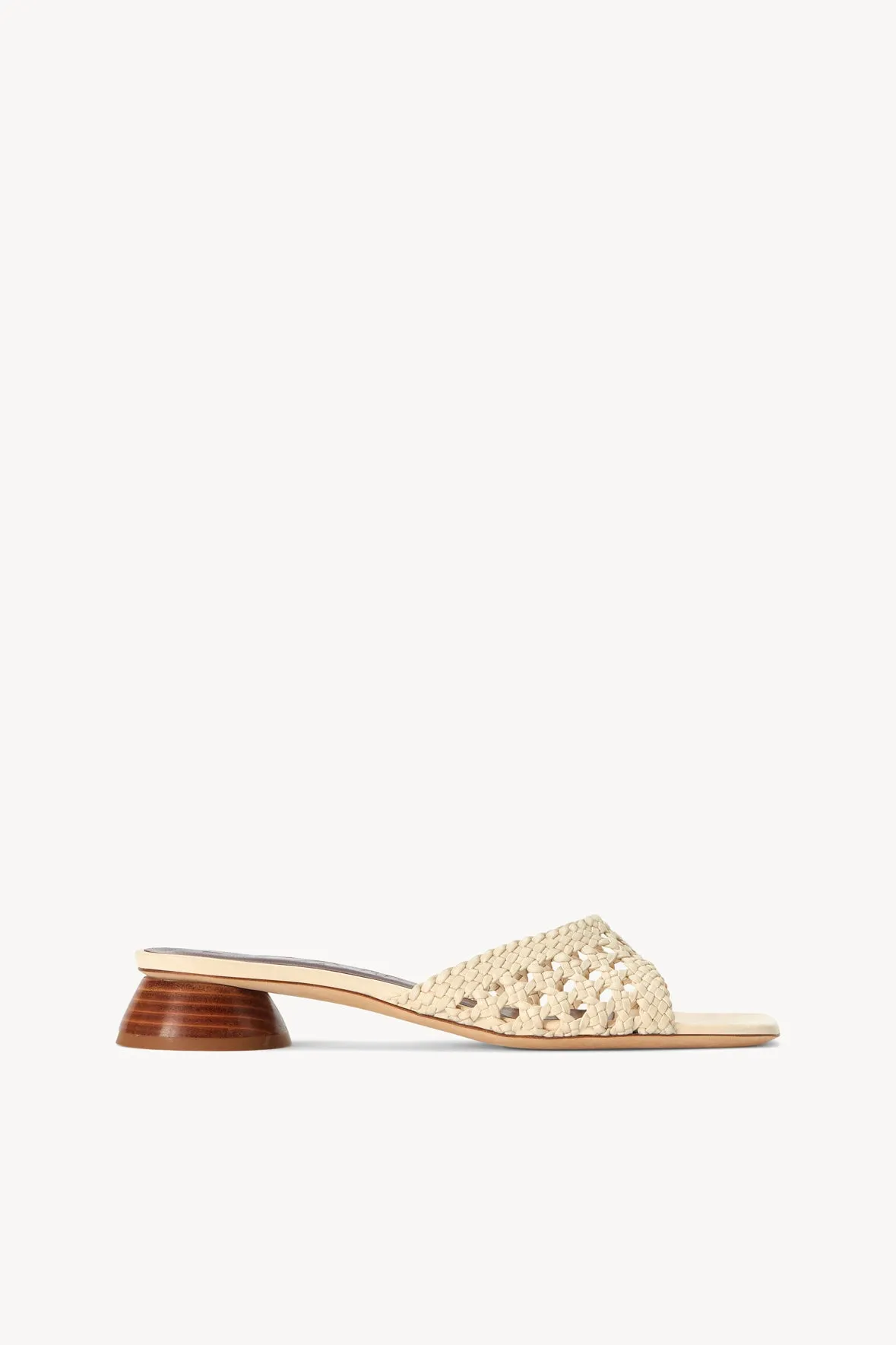 SIMONE CROCHET HEEL | CREAM party sparkle
