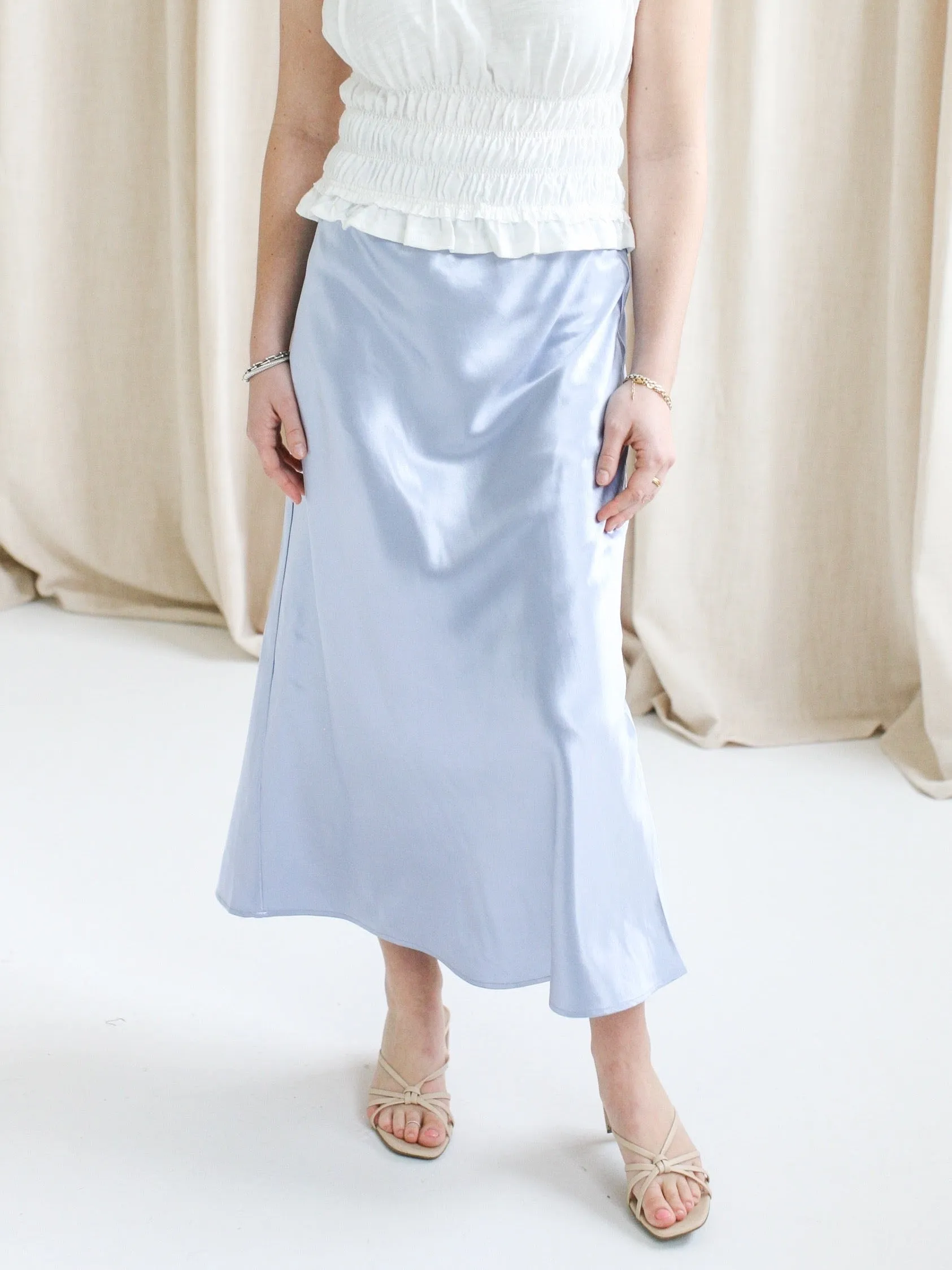 Sky Slip Skirt style taste