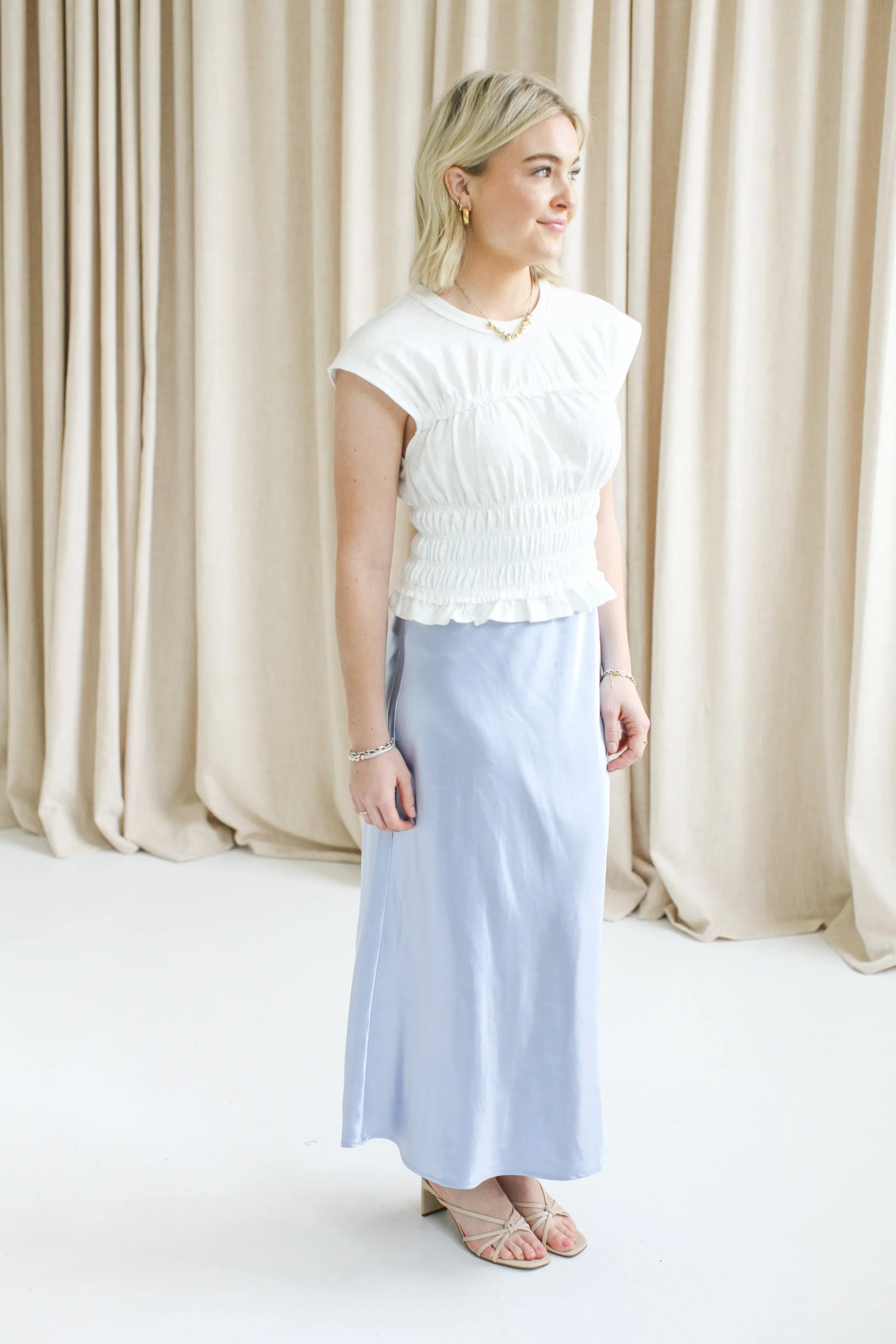 Sky Slip Skirt self flair