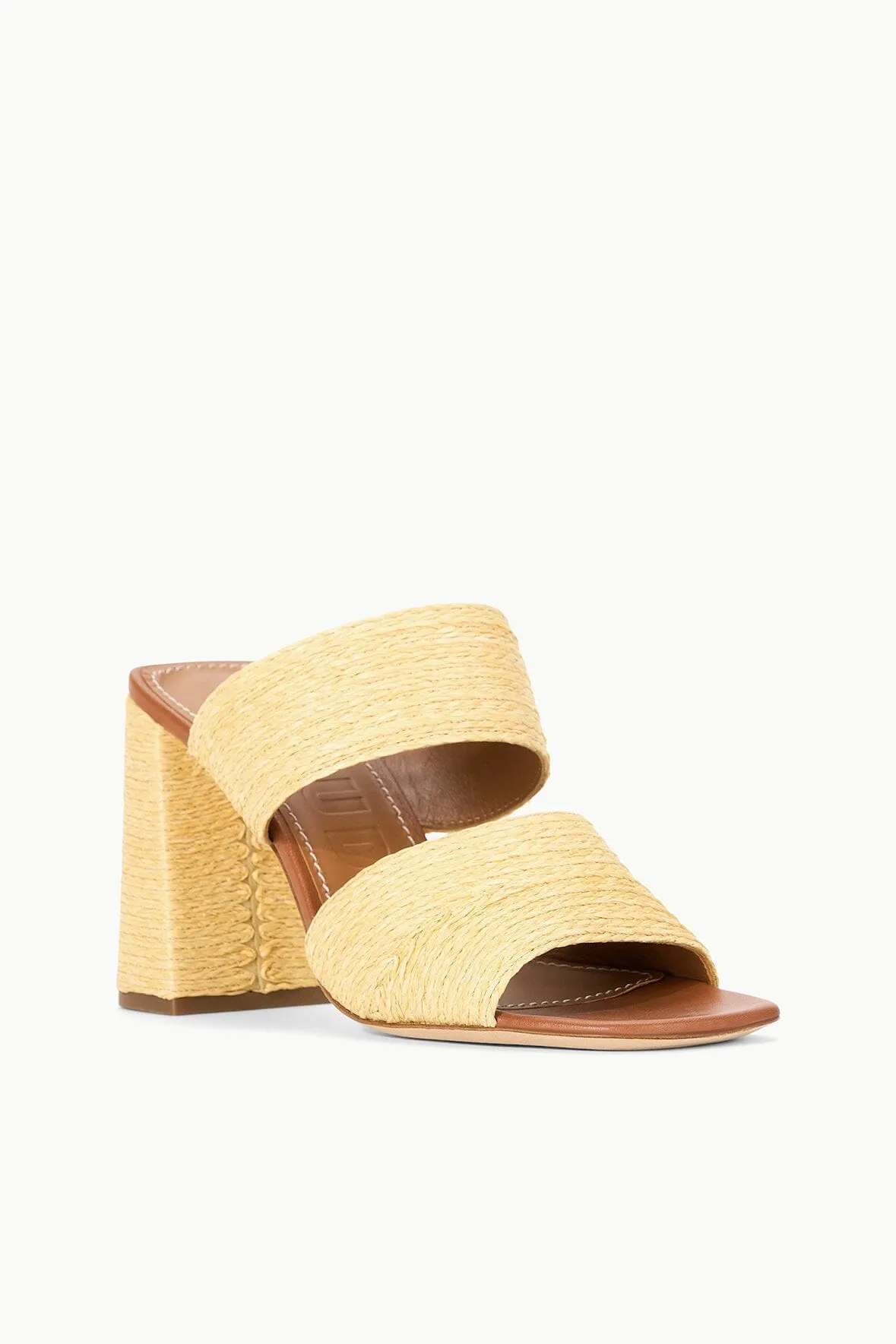 SKYLAR HEEL | NATURAL RAFFIA affordable style