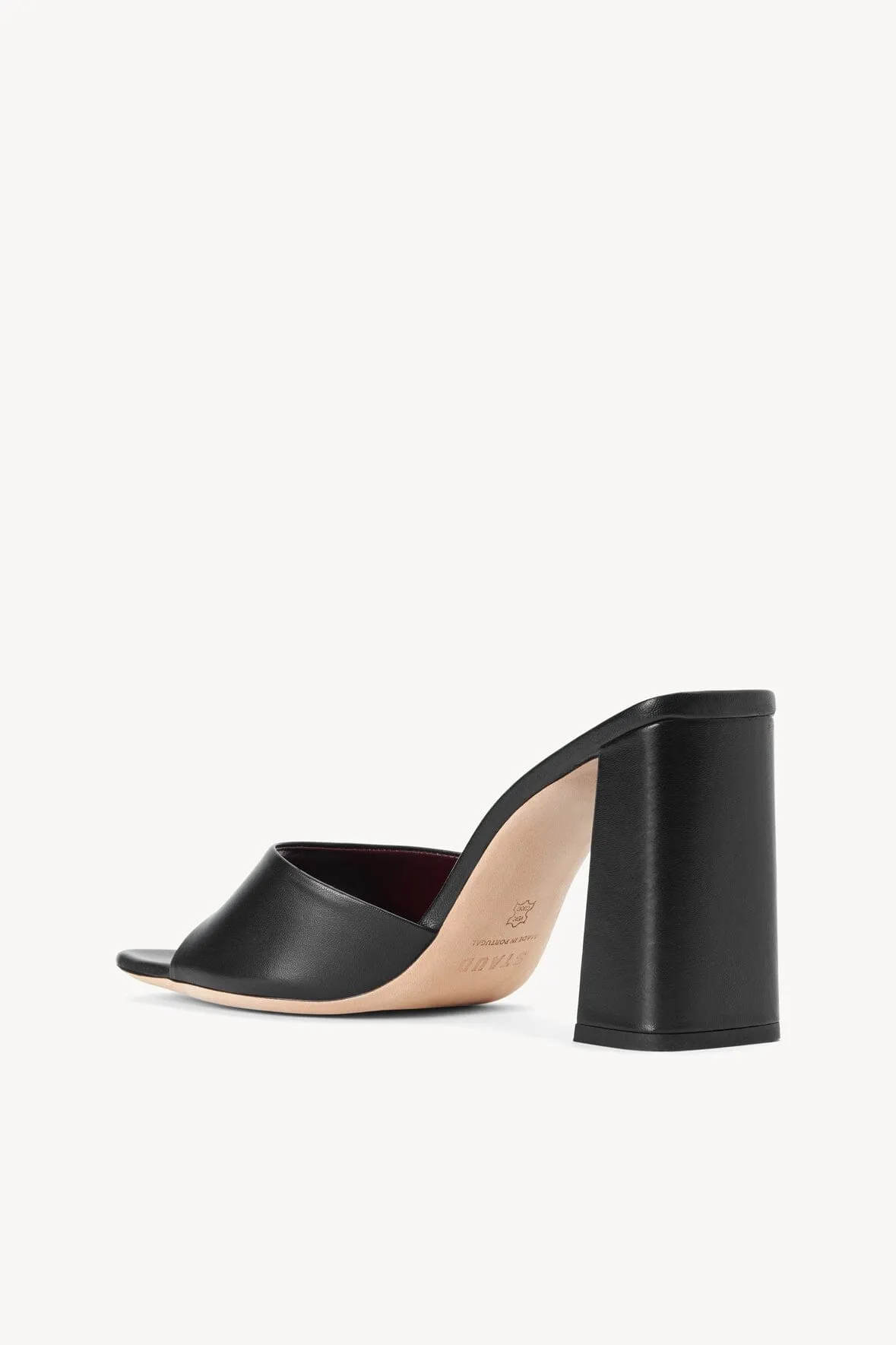 SLOANE HEEL | BLACK minimalist chic