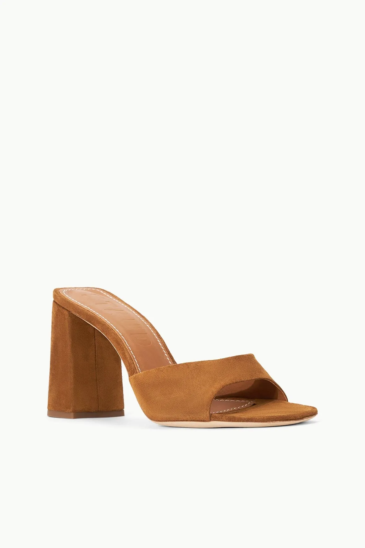 SLOANE HEEL | TAN SUEDE limited release