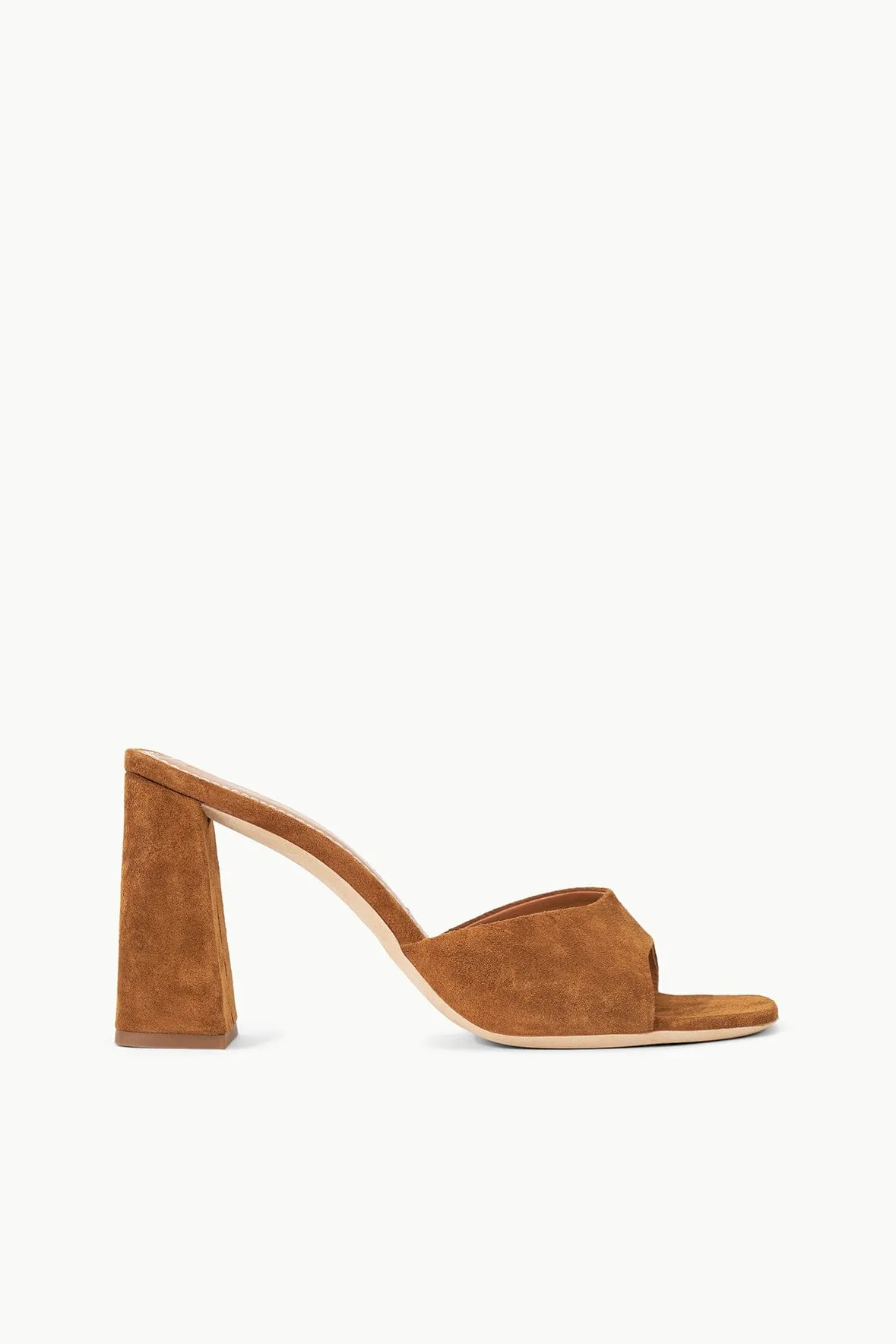 SLOANE HEEL | TAN SUEDE comfort fit