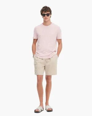Slub Jersey Crew Neck Tee - English Rose match all