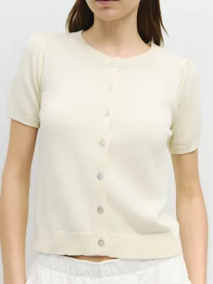 Sophia Knit Cardigan - Cream Cold Ready