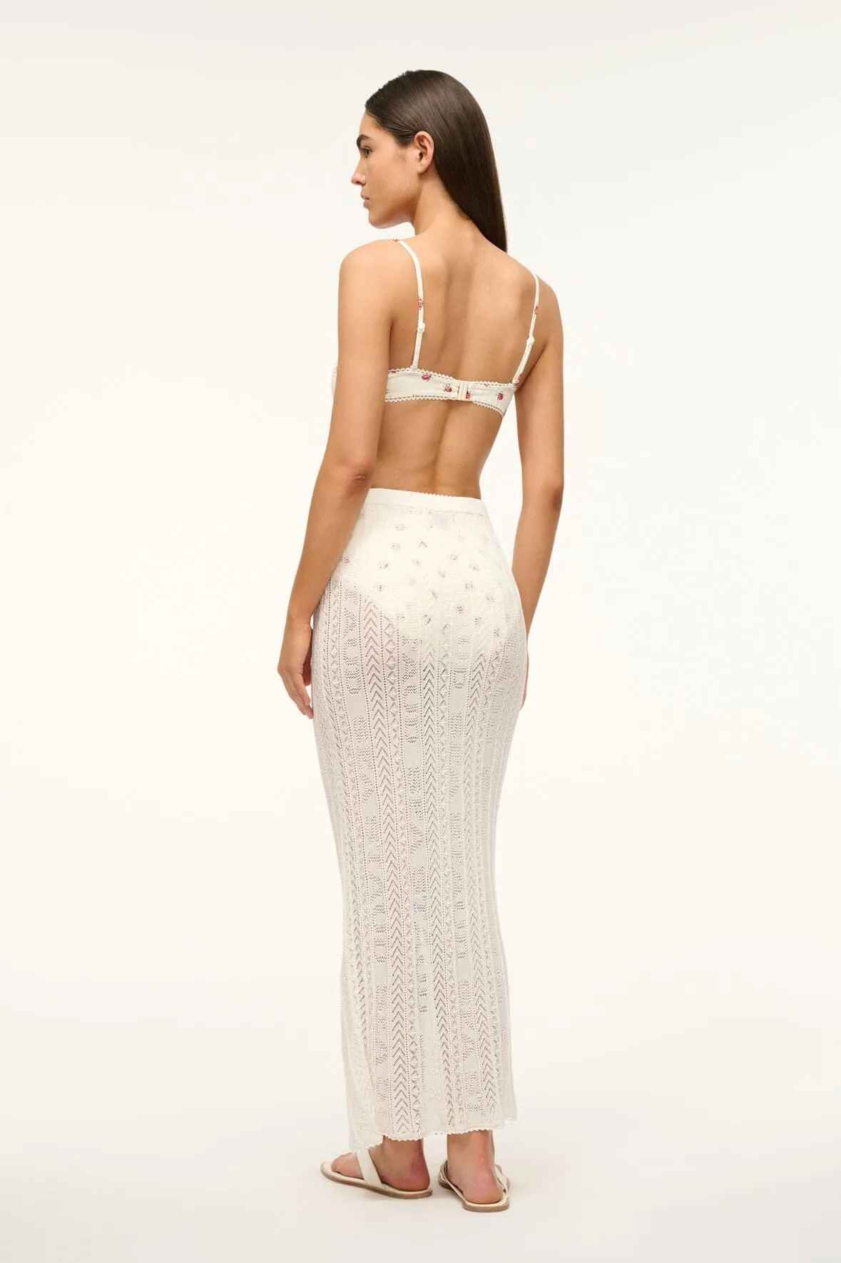 ST MALO COVERUP SKIRT | IVORY ethnic flair