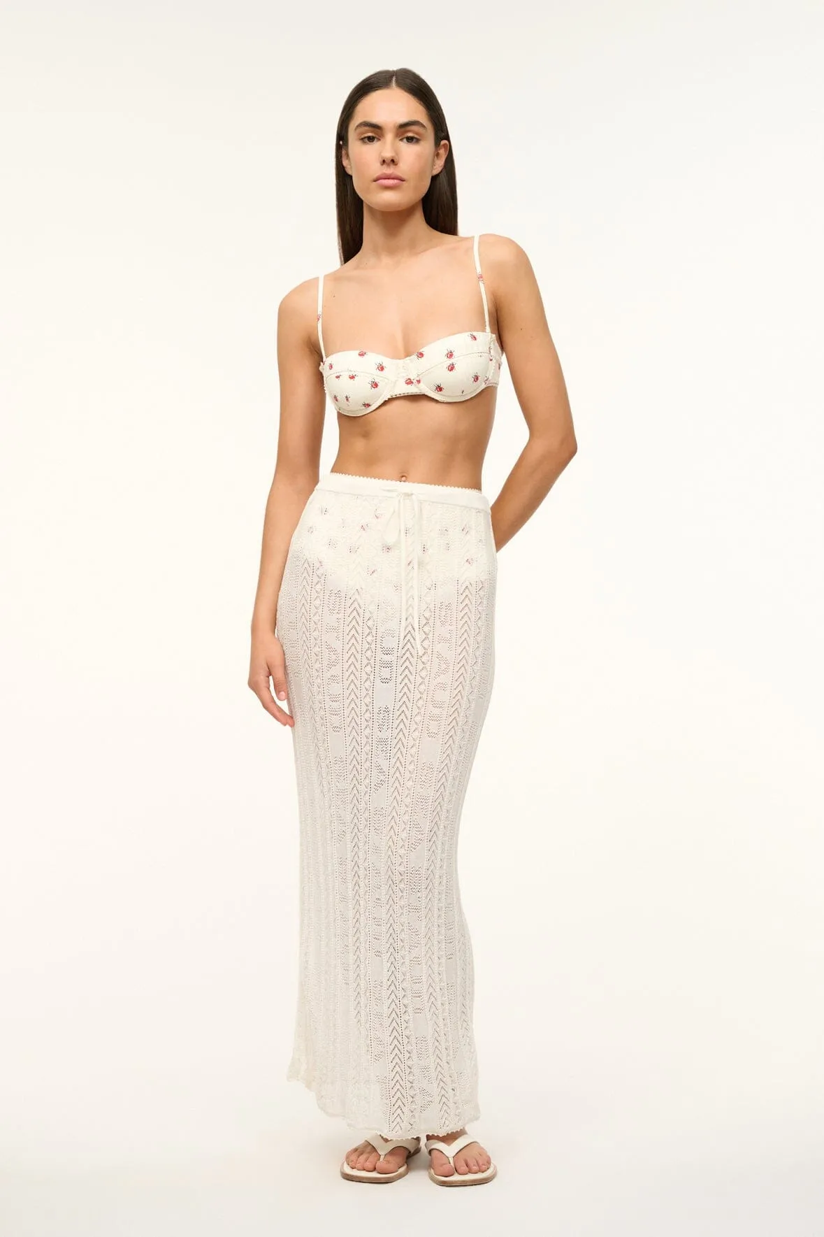 ST MALO COVERUP SKIRT | IVORY diverse look