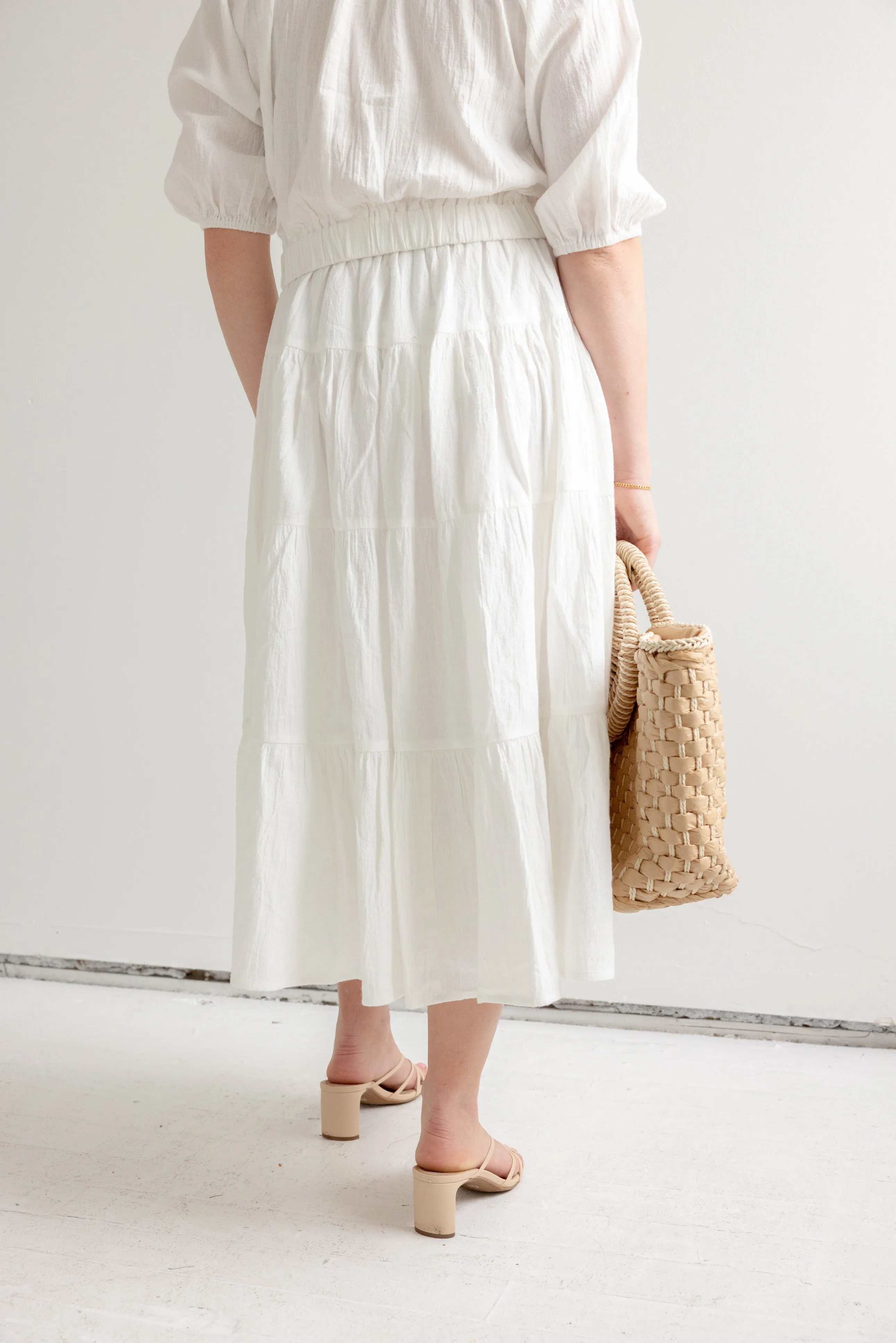 St. Tropez Skirt- White youthful style