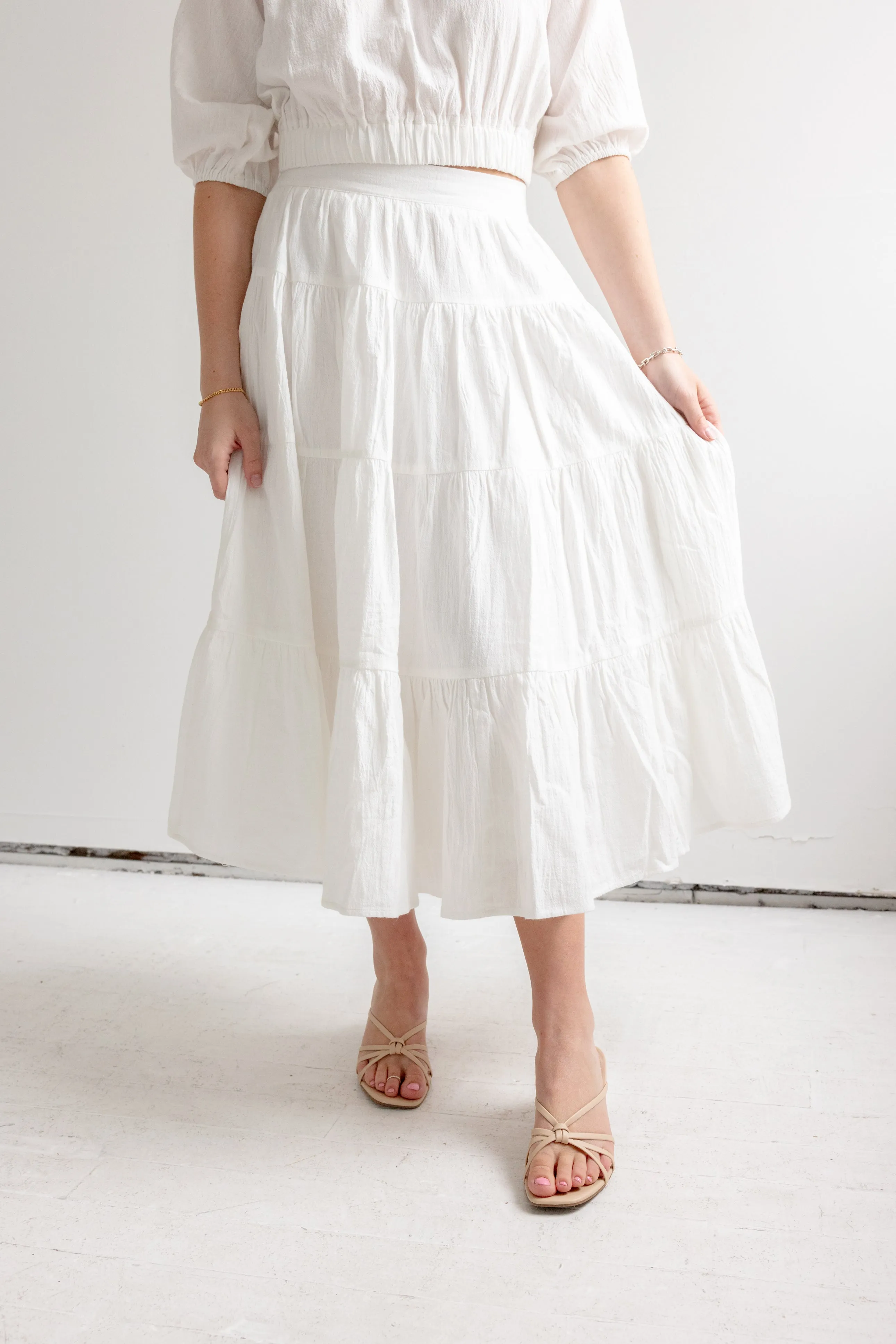 St. Tropez Skirt- White culture blend