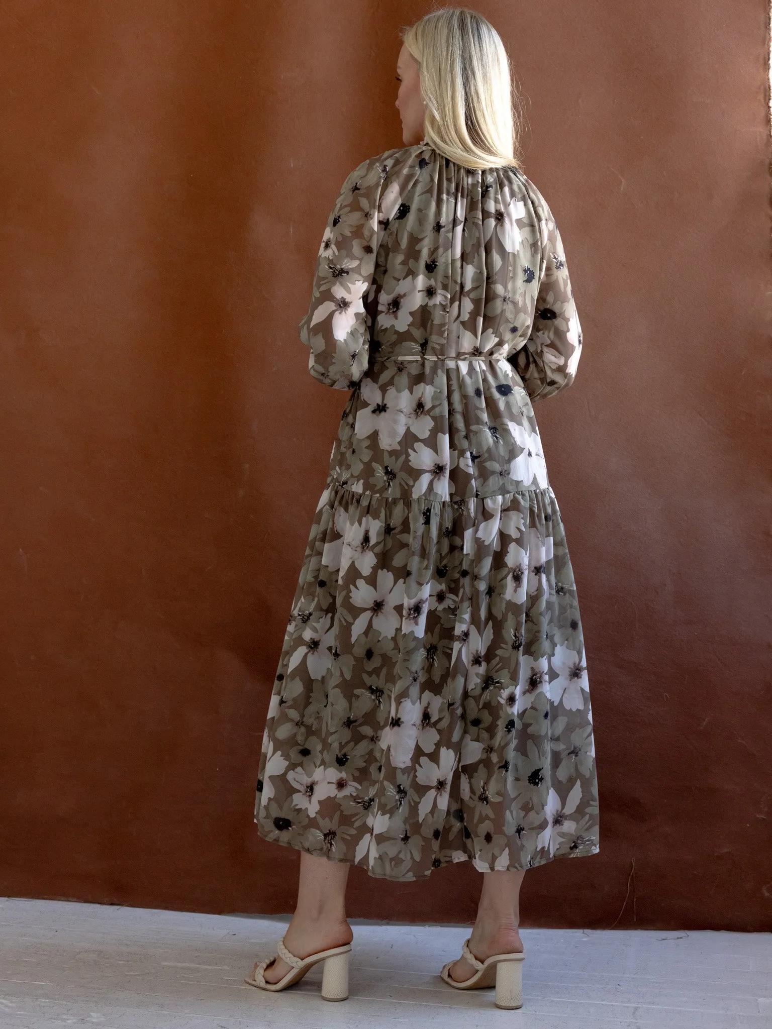 Stephanie Floral Dress soft touch