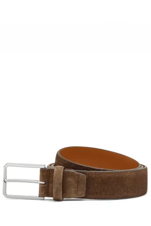 Suede Belt business polish